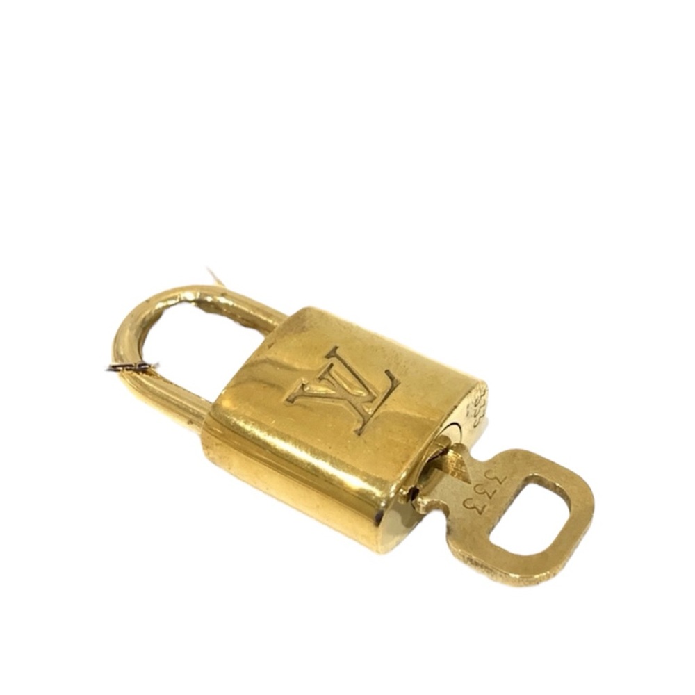 Louis Vuitton #333 Angel Number Gold Padlock & Key